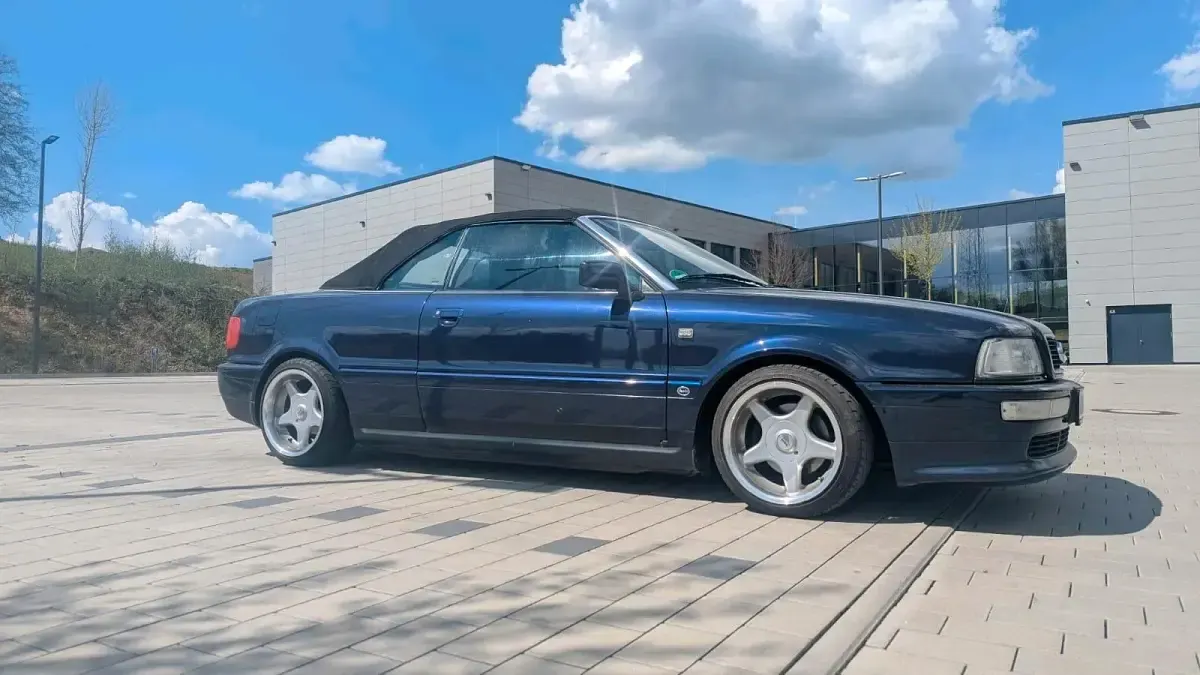 Gebraucht Audi 80 115 PS (84 kW) 1997 Blau Cabrio