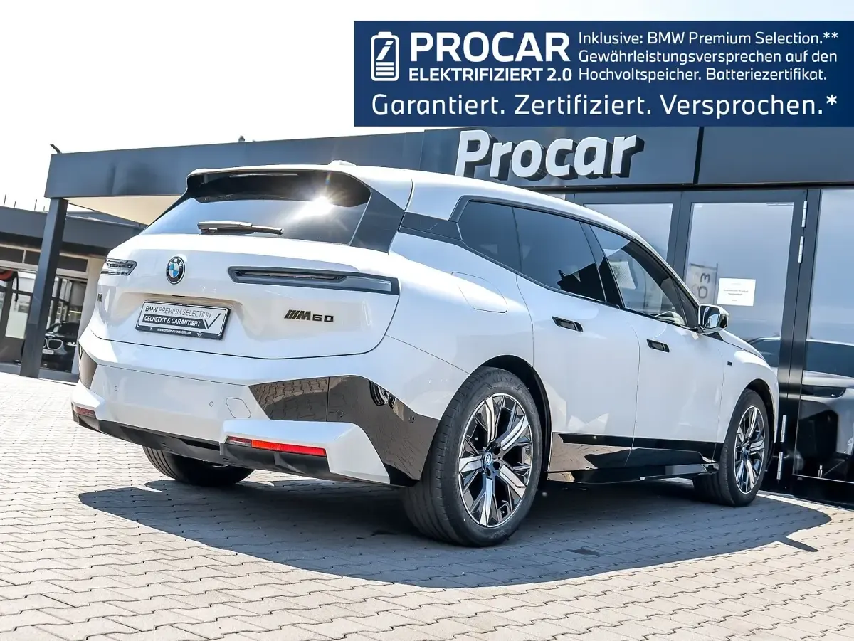 Gebraucht BMW iX M Sport 397 kW (540 PS) 2024 Mineralweiss SUV