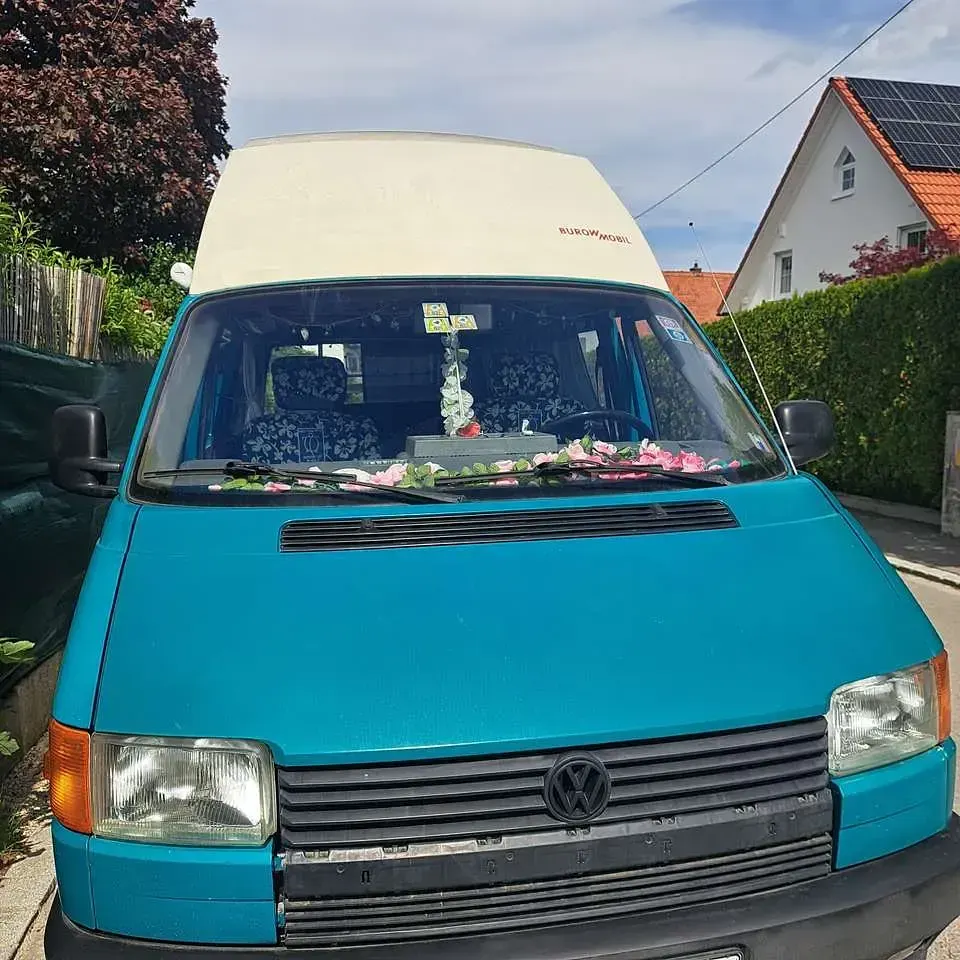 Second-hand VW T4 77 CP (56 kW) 1991 Verde Van