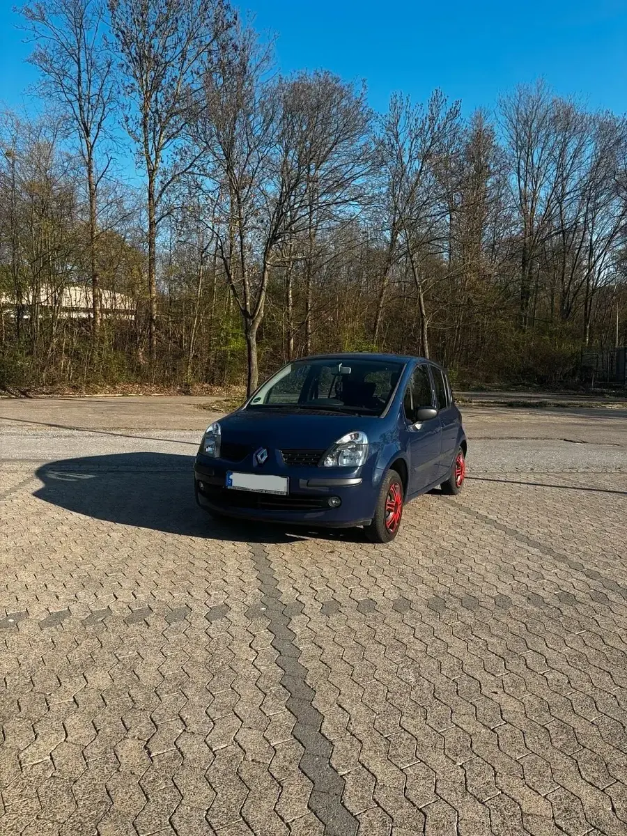 Używany Renault Modus 75 KM (55 kW) 2007 Niebieski Minivan