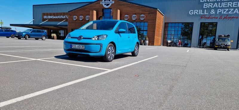 Gebraucht VW e-up! 61 kW (83 PS) 2020 Blau Kleinwagen