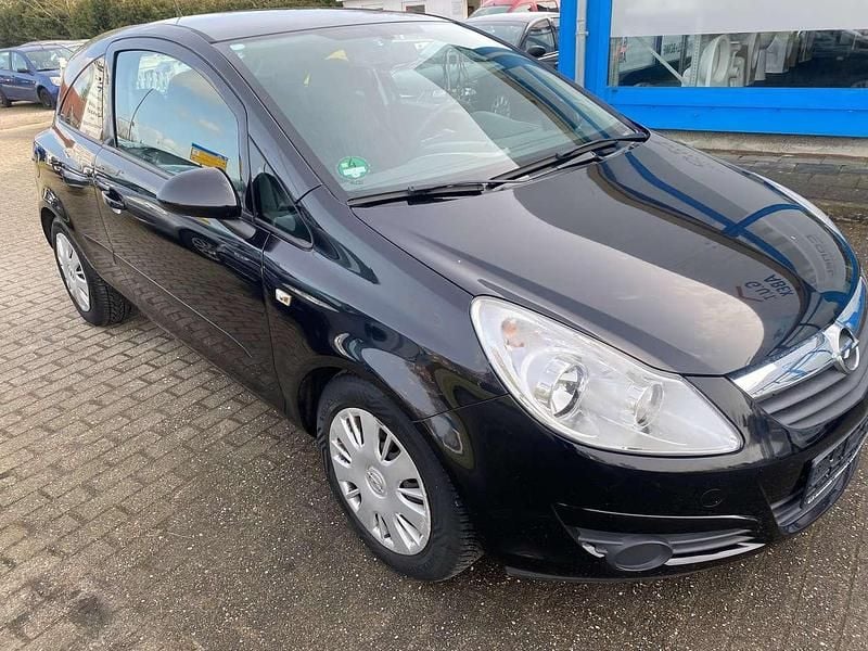 Gebraucht Opel Corsa Edition 60 PS (44 kW) 2007 Schwarz Kleinwagen