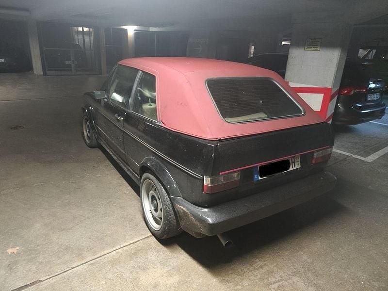 Schwarz Gebraucht 1983 VW Golf Cabriolet GTI Cabrio | 5.499 € - Bild 1/4