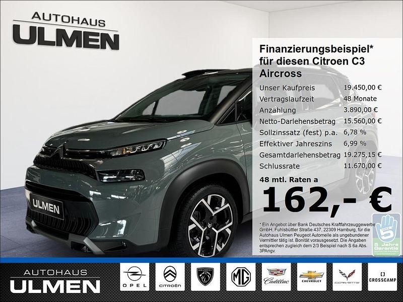 Gruen Gebraucht 2023 Citroën C3 Aircross PureTech SUV | 19.450 € (Fairer Preis) - Bild 1/4