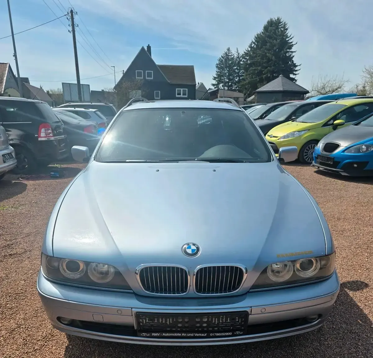 Gebraucht BMW 520 170 PS (125 kW) 2003 Blau Kombi