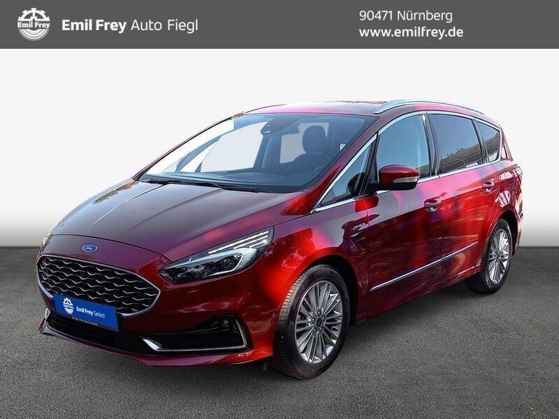 Rot Gebraucht 2020 Ford S-MAX Vignale Van / Kleinbus | 28.990 € (Superpreis) - Bild 1/4