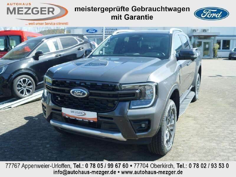 Carbonized gray/asher gray Gebraucht 2024 Ford Ranger Wildtrack Abholung | 51.990 € (Teuer) - Bild 1/4