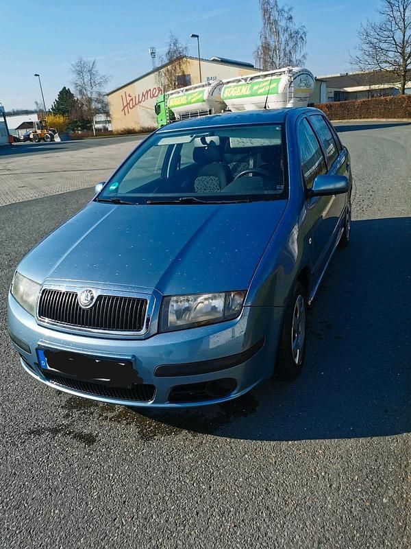 Gebraucht Skoda Fabia 55 PS (40 kW) 2007 Blau Limousine