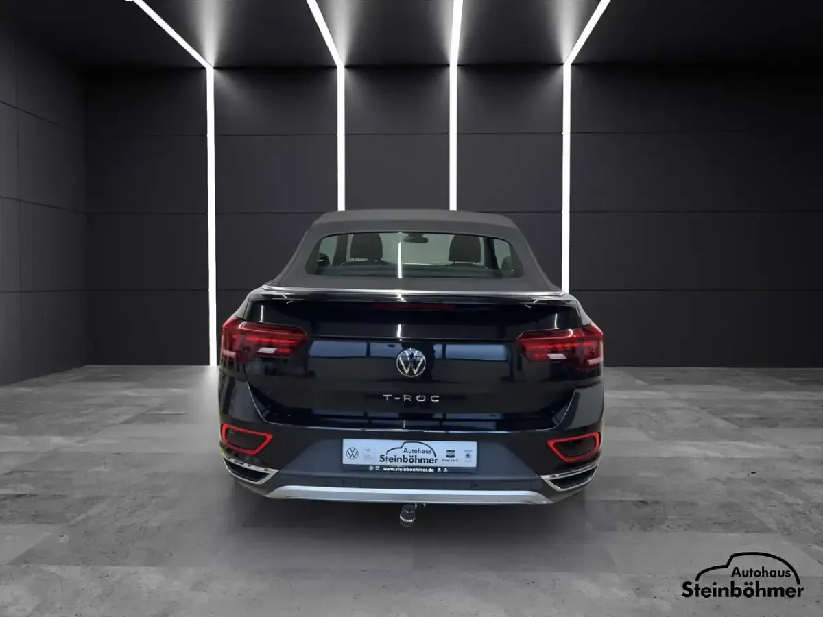 Gebraucht VW T-Roc Style 150 PS (110 kW) 2022 Deep black perleffekt (schwarz) SUV