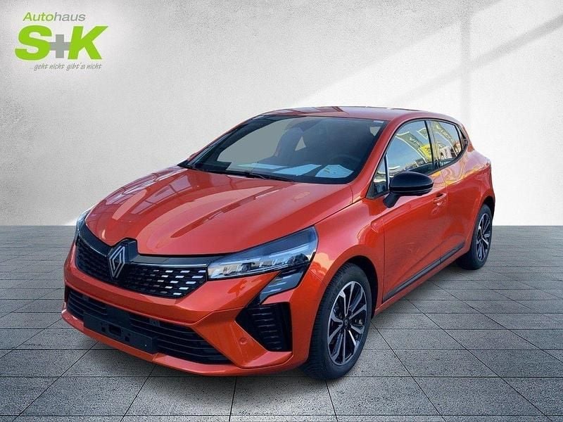 Neu Renault Clio V Techno 91 PS (66 kW) 2025 Valenciaorange (orange) Kleinwagen