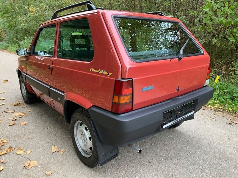Gebraucht Fiat Panda 4x4 Trekking 54 PS (39 kW) 2000 Rot Kleinwagen