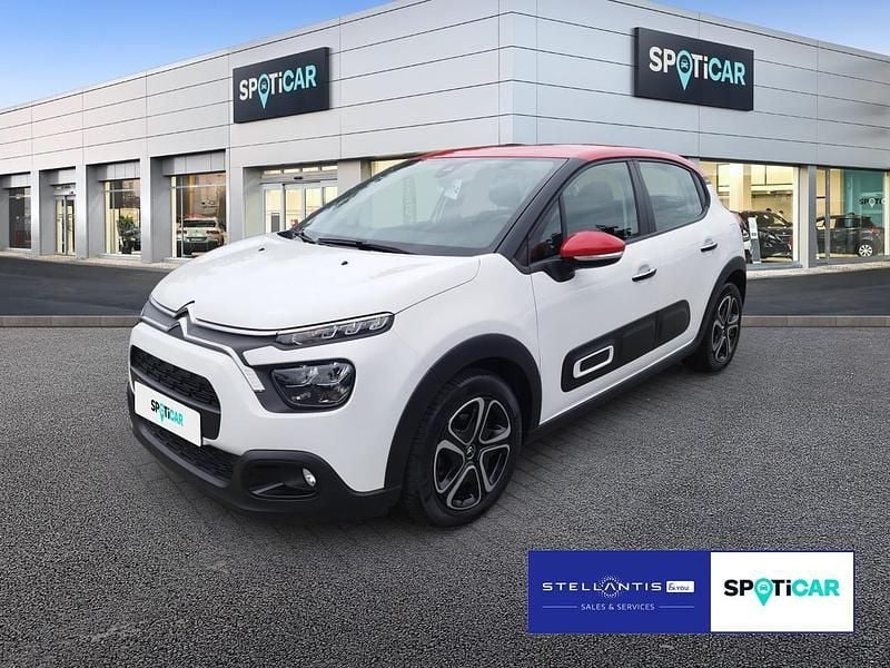 Weiß Gebraucht 2022 Citroën C3 PureTech Kleinwagen | 14.990 € (Fairer Preis) - Bild 1/4