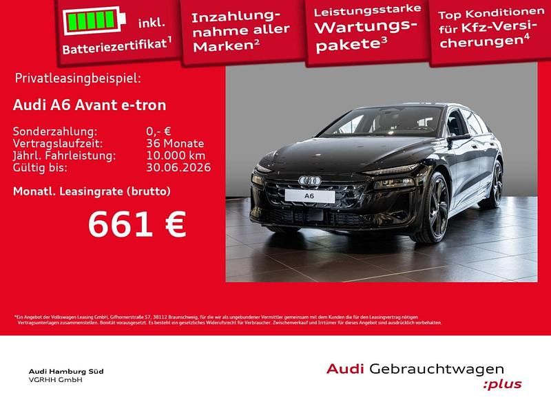 Gebraucht Audi A6 e-tron Performance 269 kW (367 PS) 2025 Mythosschwarz metallic Kombi