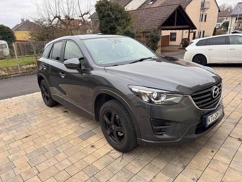 Grau Gebraucht 2015 Mazda CX-5 Sports-Line SUV | 6.999 € (Guter Preis) - Bild 1/4
