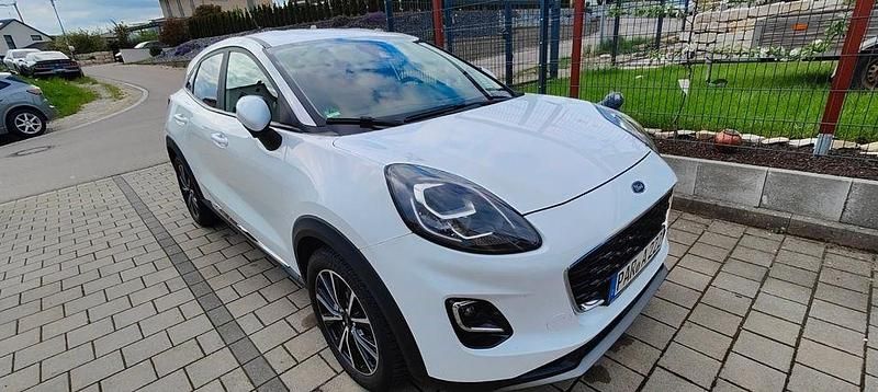 Gebraucht Ford Puma Titanium 125 PS (91 kW) 2020 Weiß SUV