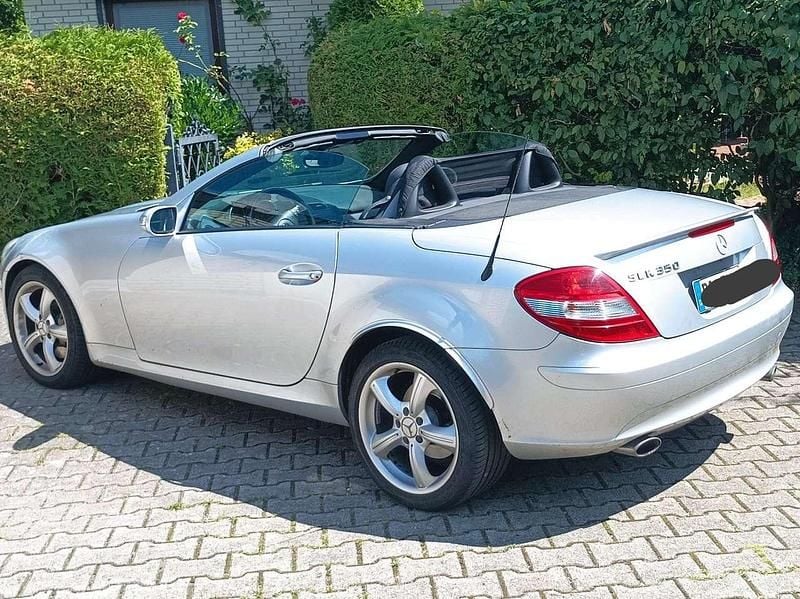 Silber Gebraucht 2004 Mercedes SLK350 Cabrio | 7.900 € (Superpreis) - Bild 1/4