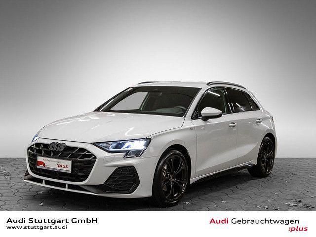 Gletscherweiß metallic Gebraucht 2025 Audi A3 S-Line Limousine | 40.920 € - Bild 1/4