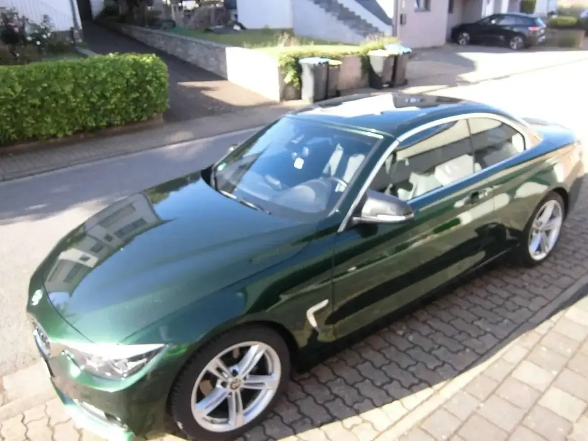 Gebraucht BMW 420 Cabriolet Sport Line 184 PS (135 kW) 2019 Weiß Cabrio