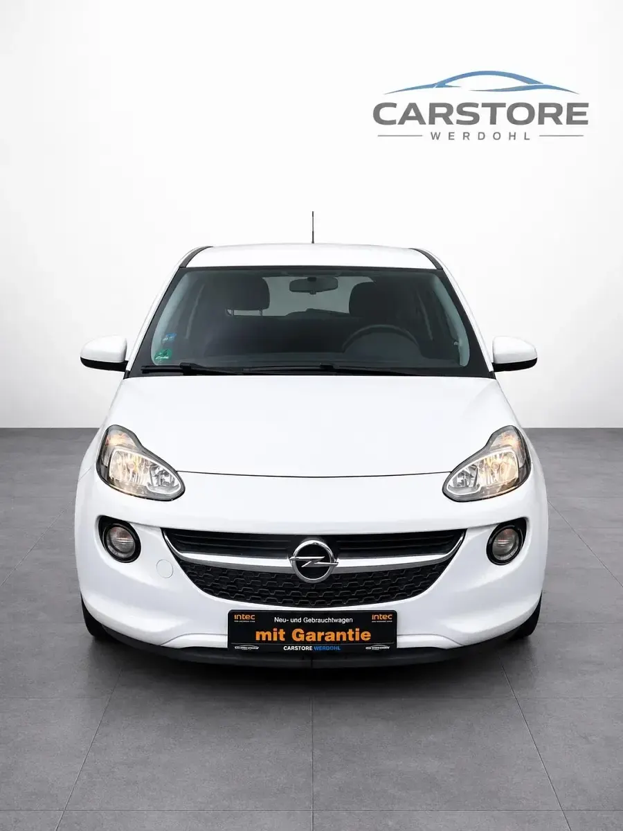 Gebraucht Opel Adam Glam 69 PS (50 kW) 2013 Weiß Kleinwagen