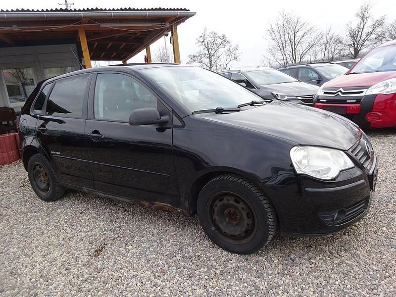 Gebraucht VW Polo United 80 PS (58 kW) 2008 Schwarz Kleinwagen