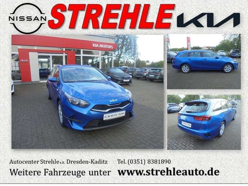 Blue flame metallic Neu 2024 Kia Ceed Sportswagon Comfort Kombi | 25.950 € (Fairer Preis) - Bild 1/4