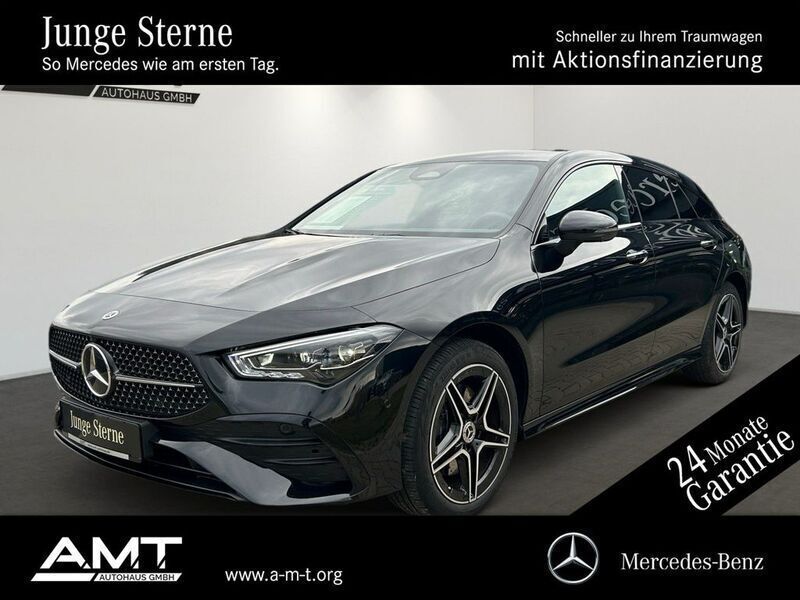 lack kosmosschwarz Gebraucht 2024 Mercedes CLA250e Shooting Brake Premium Kombi | 37.480 € (Fairer Preis) - Bild 1/4