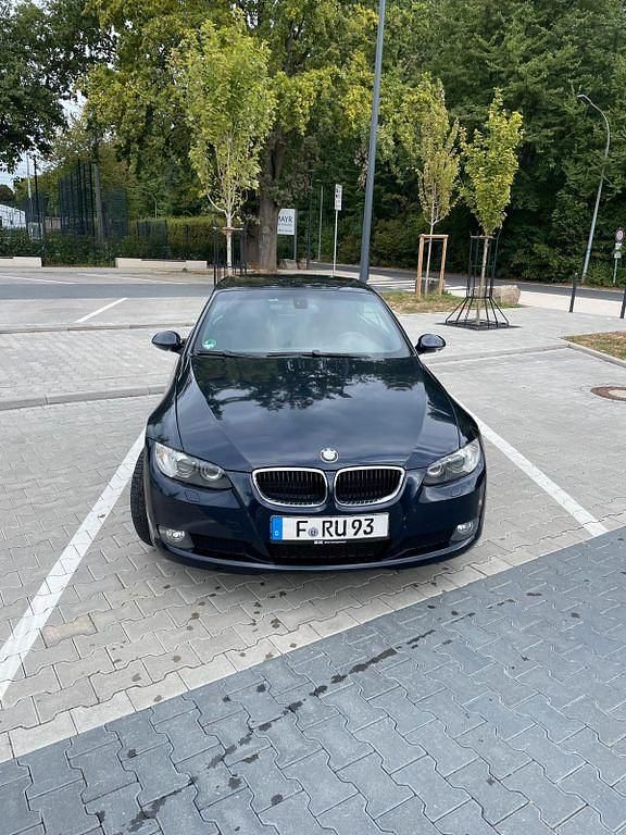 Blau Gebraucht 2008 BMW 320 Cabriolet Cabrio | 8.000 € (Guter Preis) - Bild 1/4