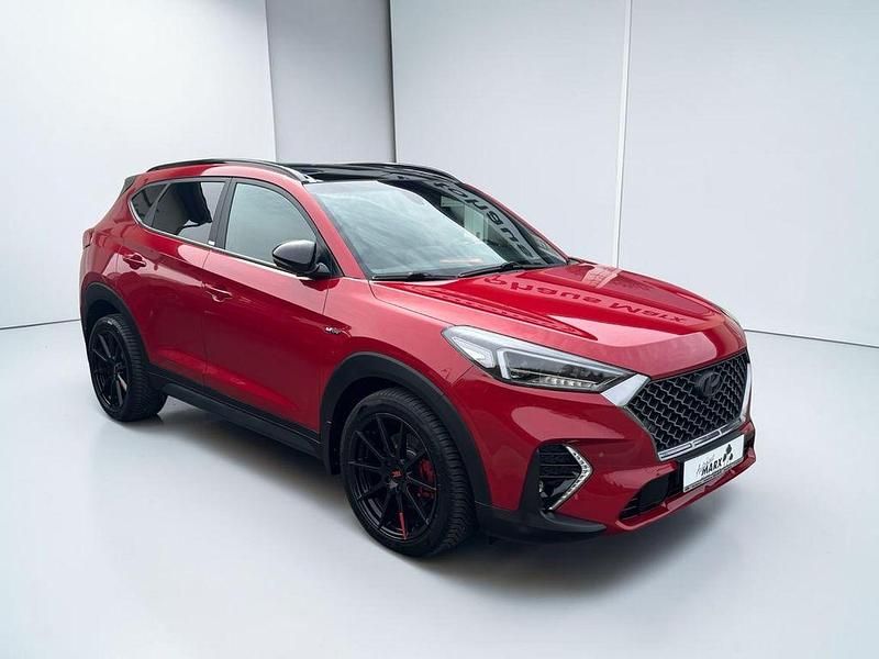 Gebraucht Hyundai Tucson N Line 185 PS (136 kW) 2020 Fiery red / met SUV