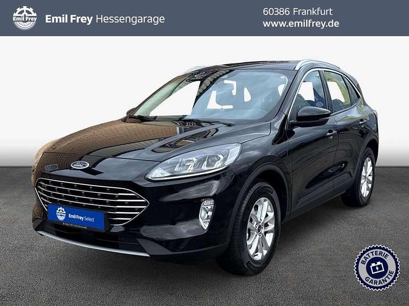Agate black metallic Gebraucht 2022 Ford Kuga Titanium SUV | 22.450 € (Superpreis) - Bild 1/3