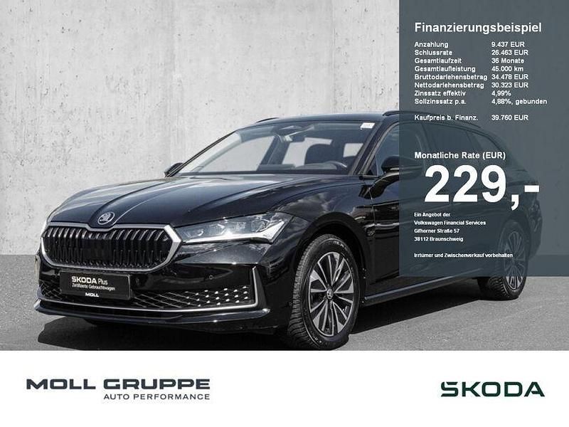 Schwarz Gebraucht 2025 Skoda Superb Selection Kombi | 39.760 € - Bild 1/4