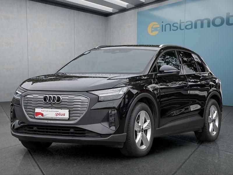 Schwarz Gebraucht 2022 Audi Q4 e-tron S-Line SUV | 33.799 € (Guter Preis) - Bild 1/4