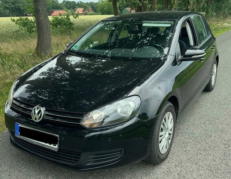 Schwarz Gebraucht 2009 VW Golf VI Comfortline Limousine | 6.200 € (Fairer Preis) - Bild 1/4