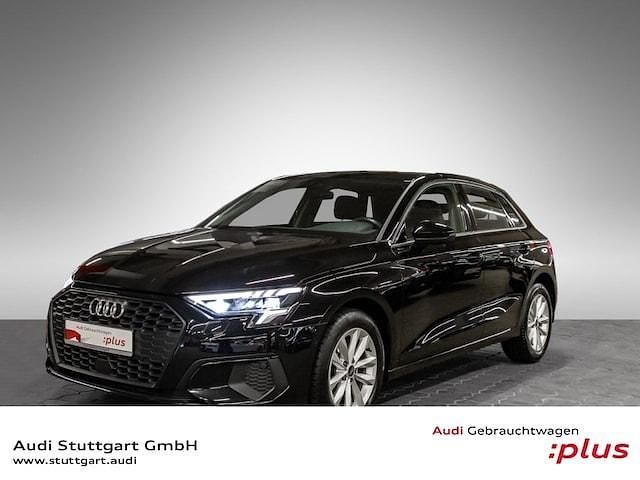Brillantschwarz Gebraucht 2023 Audi A3 Ambiente | 23.940 € (Superpreis) - Bild 1/4