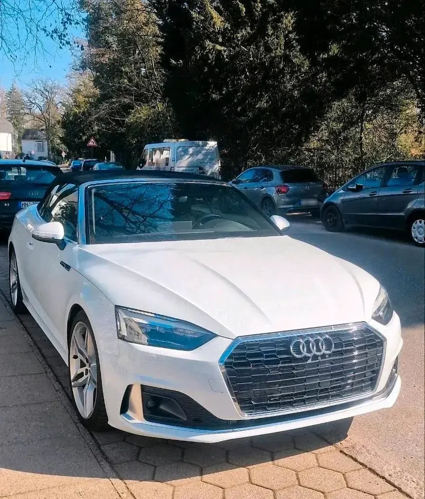 Gebraucht Audi A5 Cabriolet Advanced Plus 190 PS (139 kW) 2020 Weiß Cabrio