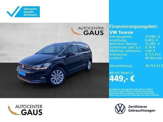 Schwarz Gebraucht 2024 VW Touran Move Van / Kleinbus | 33.980 € (Fairer Preis) - Bild 1/4