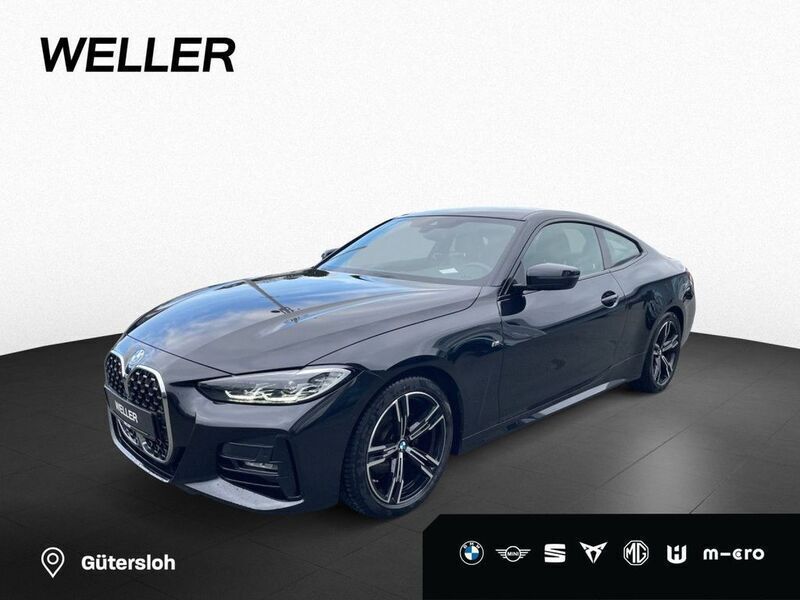 Saphirschwarz (schwarz) Gebraucht 2022 BMW 420 M Sport Coupé | 37.950 € (Guter Preis) - Bild 1/4