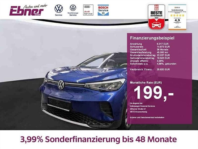 Gebraucht VW ID.4 Pro Performance 150 kW (204 PS) 2020 Blue dusk metallic/schwarz SUV