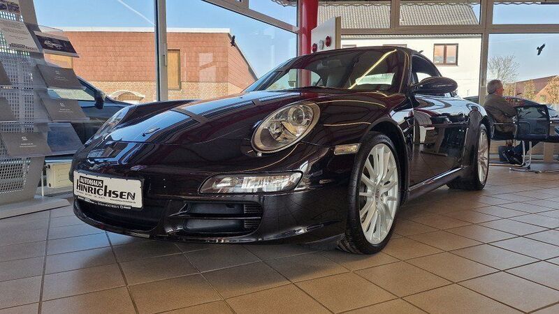 Schwarz Gebraucht 2005 Porsche 911 Carrera Cabriolet Cabrio | 47.870 € (Guter Preis) - Bild 1/4