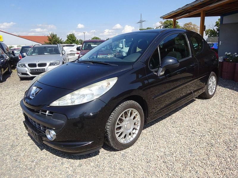 Schwarz Gebraucht 2009 Peugeot 207 Sport Limousine | 1.100 € (Superpreis) - Bild 1/4