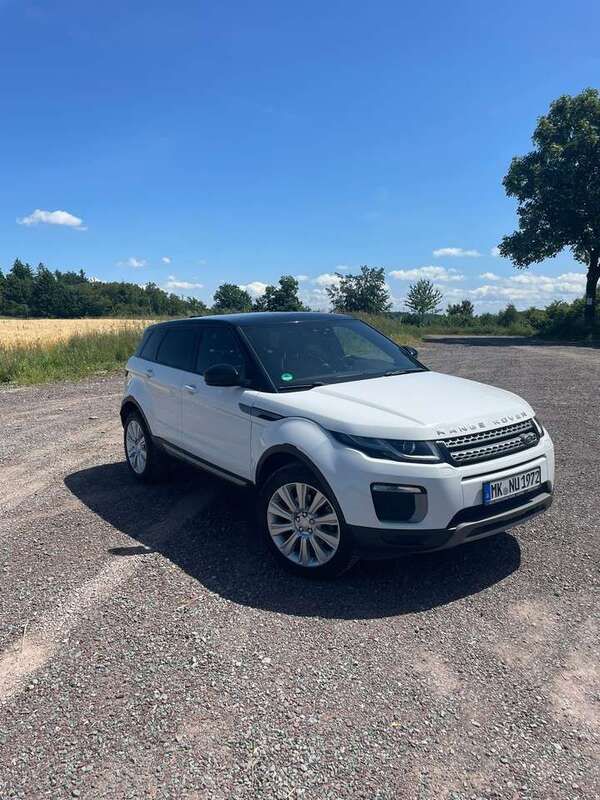Weiß Gebraucht 2016 Land Rover Range Rover evoque SE SUV | 21.500 € (Fairer Preis) - Bild 1/4