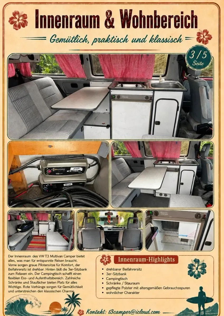 Gebraucht VW Multivan 69 PS (50 kW) 1989 Van / Kleinbus