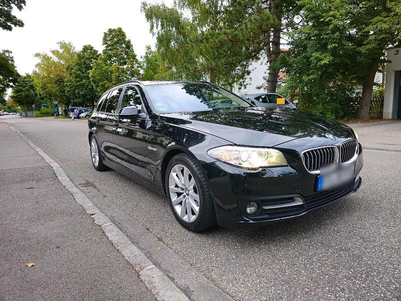 Schwarz Gebraucht 2015 BMW 525 Kombi | 15.500 € (Fairer Preis) - Bild 1/4