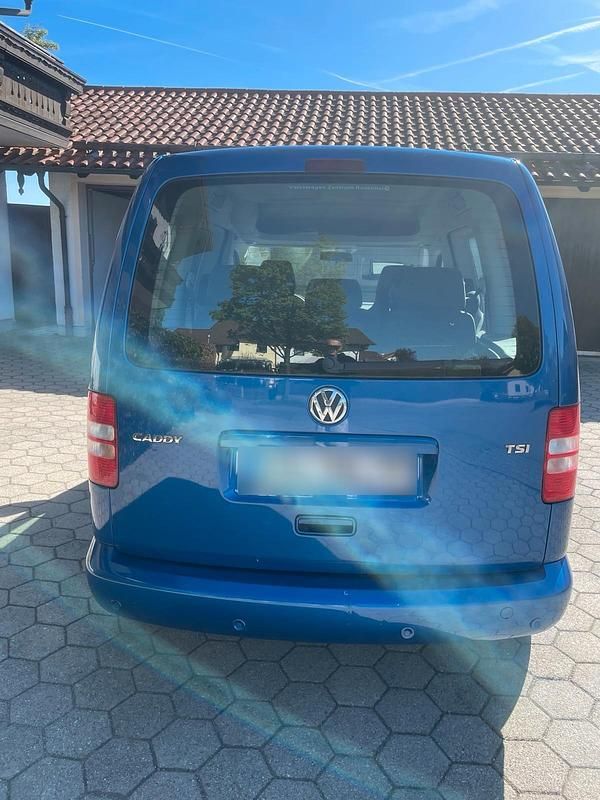 Usata VW Caddy 86 CV (63 kW) 2012 Blu Monovolume
