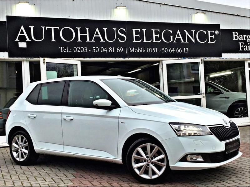 Gebraucht Skoda Fabia Clever 75 PS (55 kW) 2018 Weiß Limousine