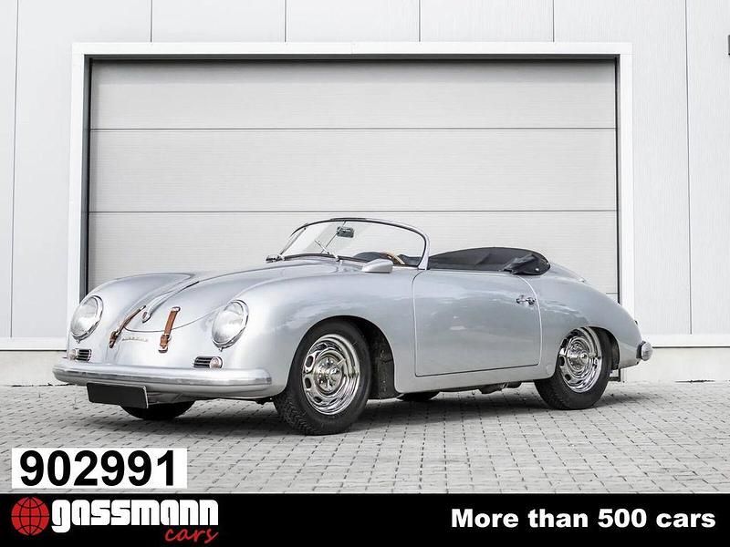 Silber Gebraucht 1957 Porsche 356 Cabrio | 890.000 € - Bild 1/4