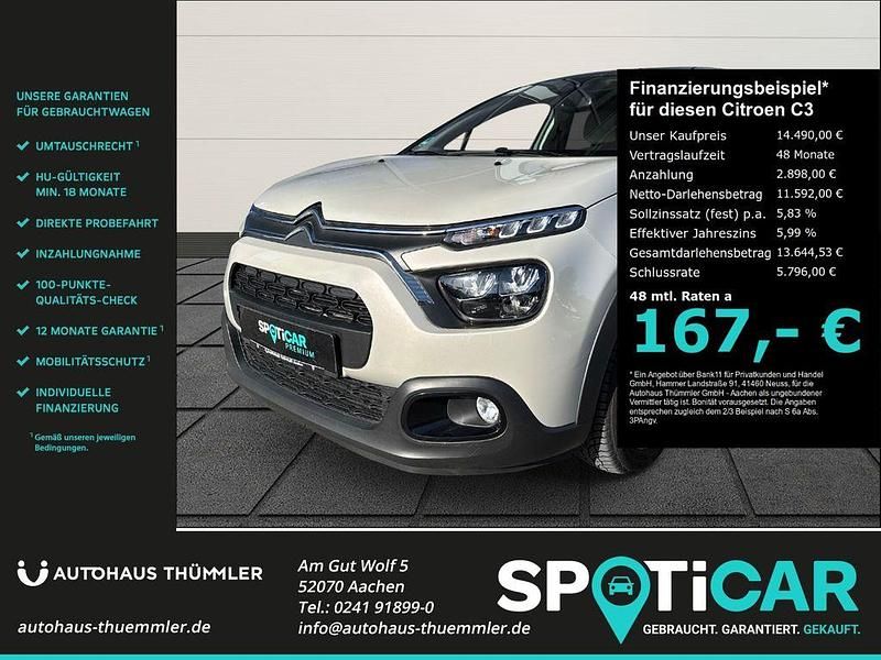 Gebraucht Citroën C3 82 PS (60 kW) 2024 Beige Limousine