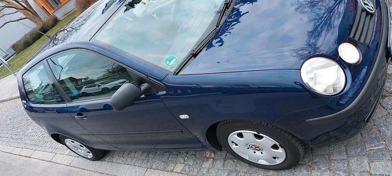 Gebraucht VW Polo 64 PS (47 kW) 2002 Blau Kleinwagen