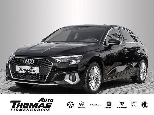 Schwarz Gebraucht 2021 Audi A3 Sportback e-tron Advanced Plus Limousine | 20.799 € (Fairer Preis) - Bild 1/3