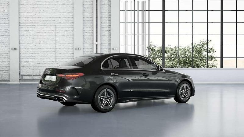 Gebraucht Mercedes C220 AMG 197 PS (144 kW) 2024 Metalliclack graphitgrau Limousine