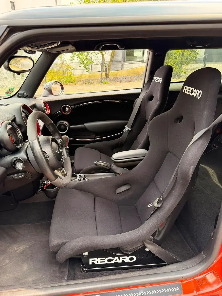 Gebraucht Mini John Cooper Works 211 PS (155 kW) 2012 Orange Kleinwagen